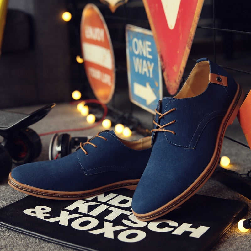 Sapato Masculino Camurça Sernini